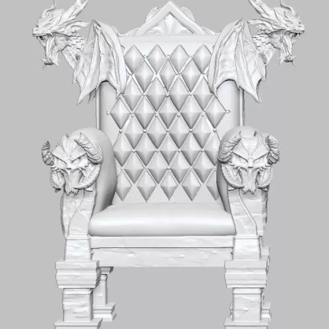 Necromancer Chair by 3DArtGuy