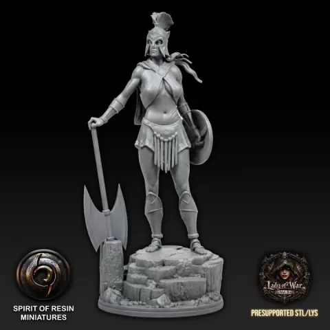 Lidiet, New Champion of the Arena by Spirit of Resin Miniatures