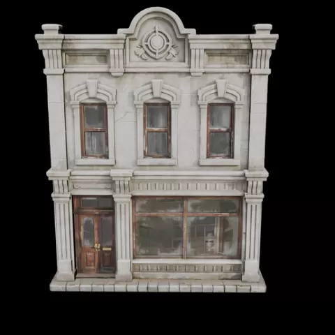 Victorian Storefront Building