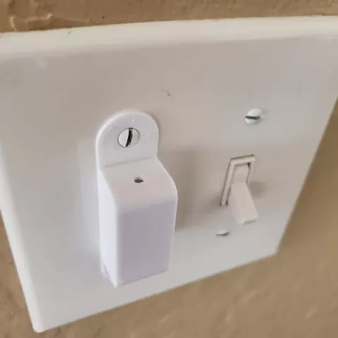 Light switch protective cover by Sherm Stebbins
