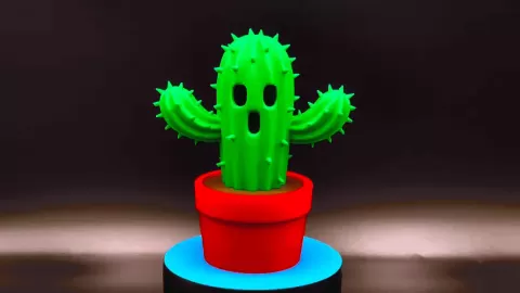Cactoid Desk Figure - No AMS Required