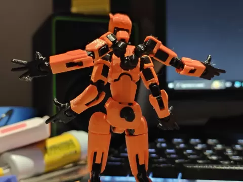 Dummy 13 extra arms backpack