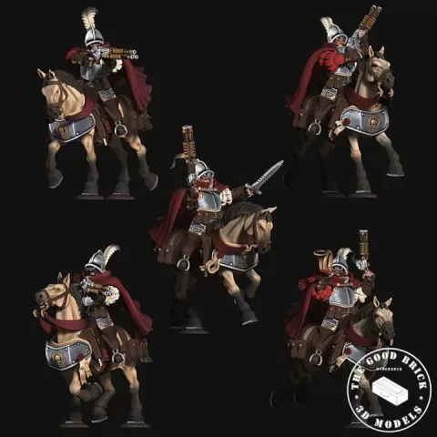 Steampunk Light Cavalry - Veterans - Modular by TheGoodBrick