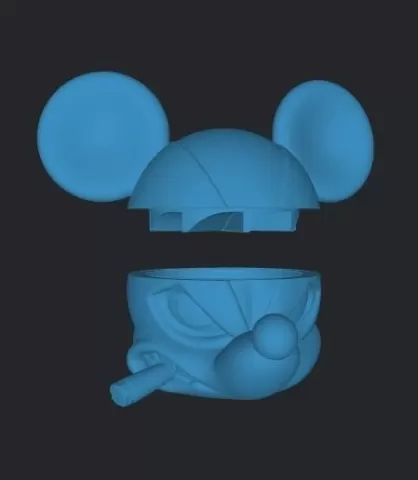 SMOKING MOUSE GRINDER