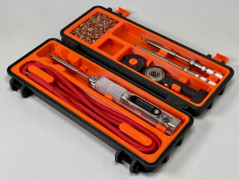 Rugged Multipart Pinecil/TS100/TS80 Case (V2)