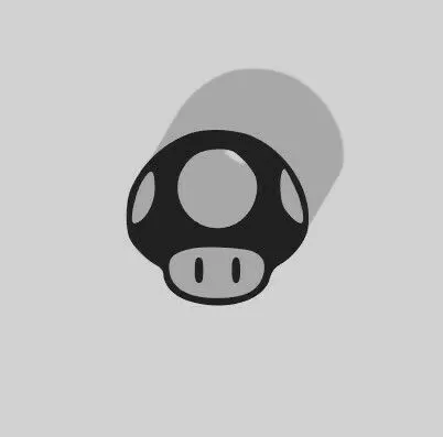 TOAD Decoration - MARIO BROS - 2D Art