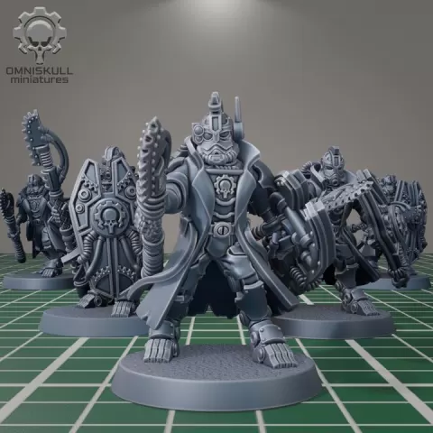 Rustmonger Spartans set by Omniskull miniatures