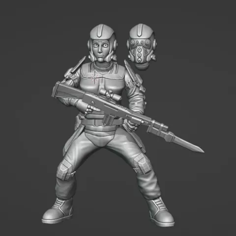 Space Mercenary by Yohan Riso