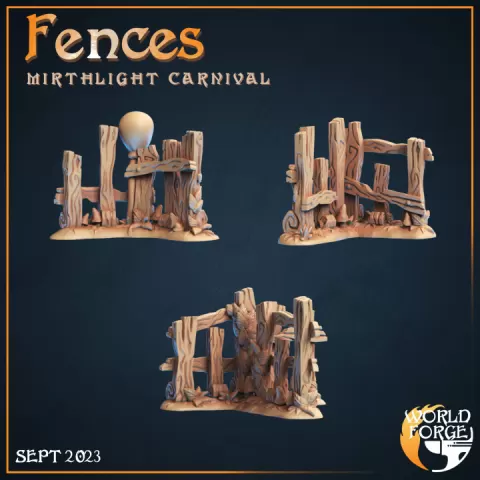 Carnival Fences by Embernell Studio