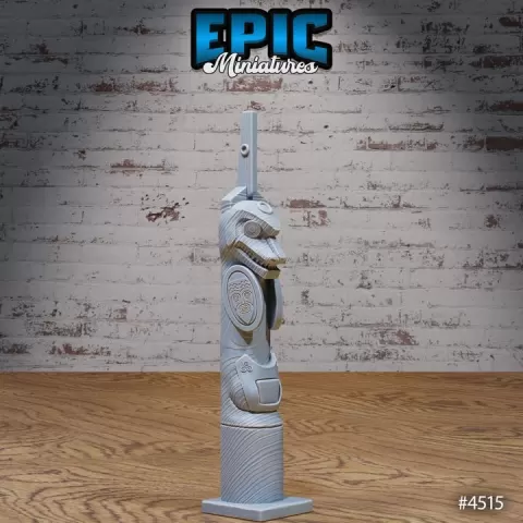 Totems V4 / Safari Environment / African Theme Equipment / Tribal Items / Jungle Utopia Item / Southern Decoration Encounter by Epic-Miniatures