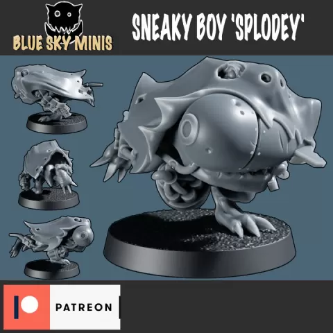 Sneaky Boy 'Splodey' by Blue Sky Minis