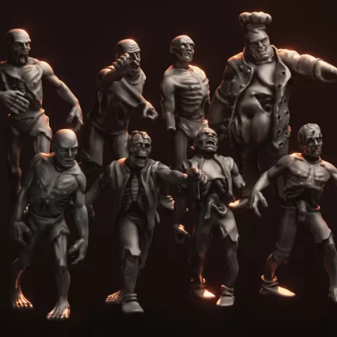 Zombies by SabertoothCollectibles