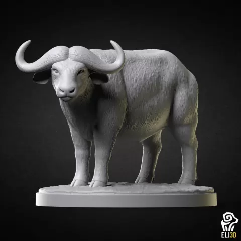 Buffalo - Animal by ELI 3D
