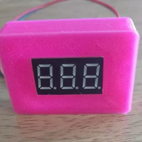 LED Voltmeter mount