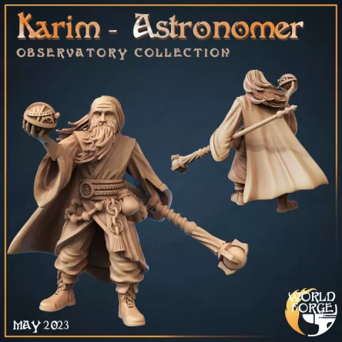 Karim - The Astronomer by Embernell Studio