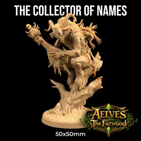 The Collector of Names | PRESUPPORTED | Aelves of The Farwoods by The Dragon Trappers Lodge
