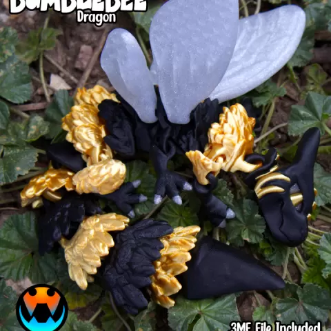 Bumblebee Dragon by Cinderwing3D