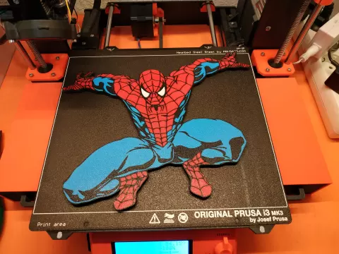 Spider-man wall art (Single and MMU)
