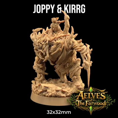 Joppy and Kirrg | PRESUPPORTED | Aelves of The Farwoods by The Dragon Trappers Lodge