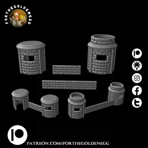 Defense line - FDM friendly