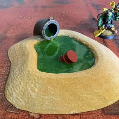 Toxic dump