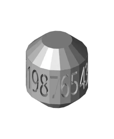 9 sided dice