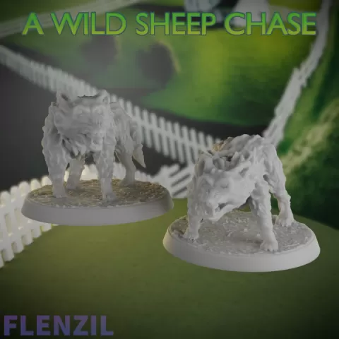 Wolves by Flenzil Miniatures