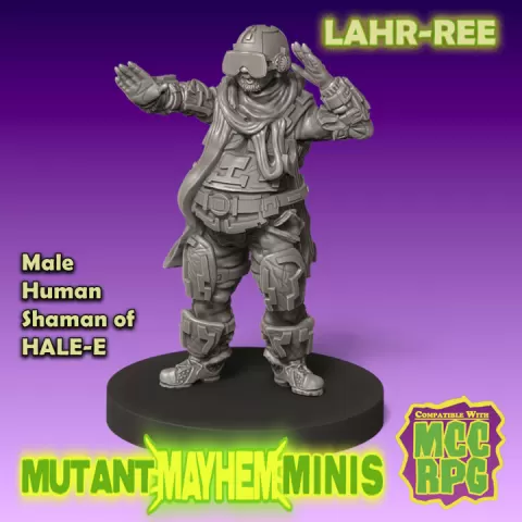 Lahr-Ree, Human Shaman of Pop Culture by Dark-Platypus Studio
