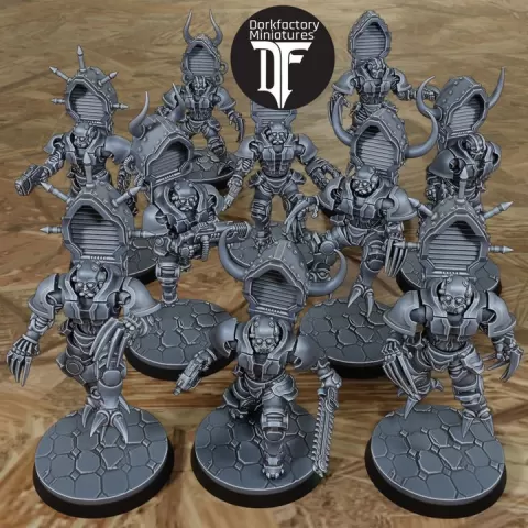 Forward Strike Void Commandos by Dorkfactory Miniatures