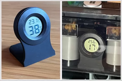 Hygrometer Stand for Bambulab AMS