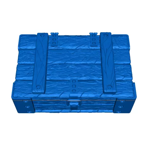 caisse bois metal
