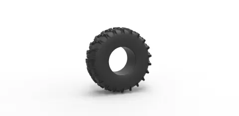 Low pressure tire 7 Scale 1:25 - 3DTechDesign