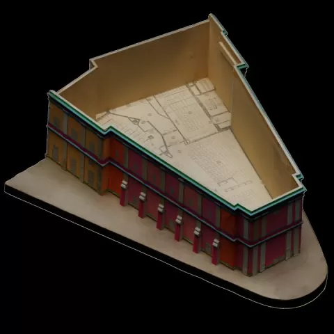 Model for the Cinema Room of the Palads Theatre by Danish Film Institute