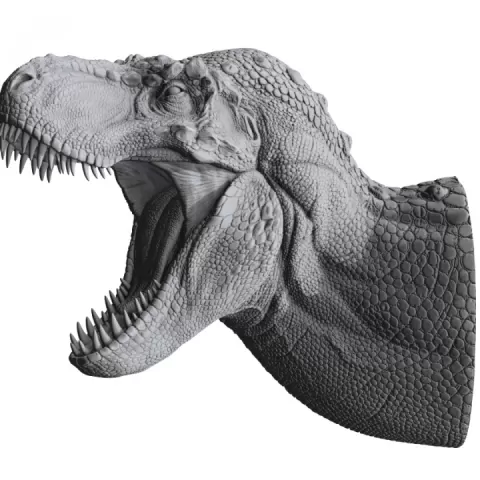 T-Rax bust by Rene Kruszinski