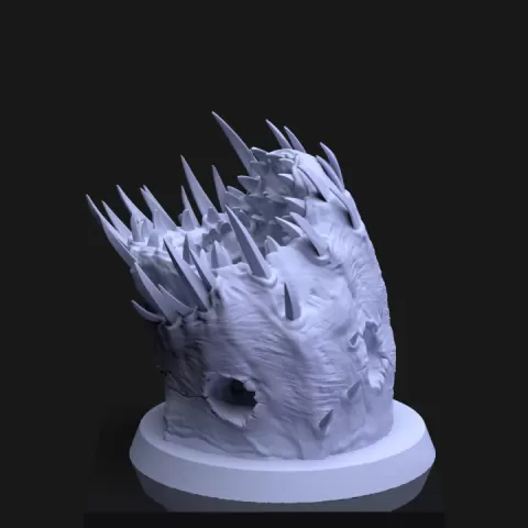 worm head by Imp3dsion