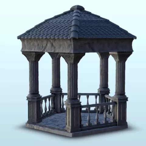 Antic belvedere 13 - Ancient Classic Old Archaic Historical 28mm 20mm 15mm by Hartolia Miniatures