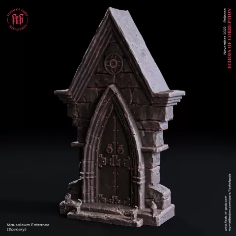 Scenery - Mausoleum Entrance by Flesh of Gods