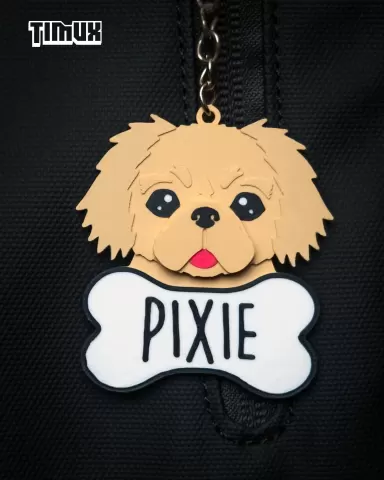 PEKINGESE KEYCHAIN SET
