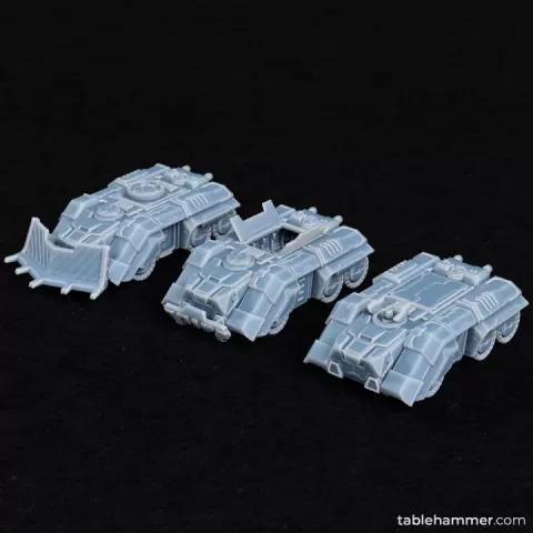 Olympus Pattern Tank - APC ("Human Space Corps") by Tablehammer