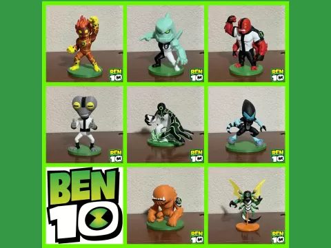 Ben 10 Clásico - Pack De 8 Figuras