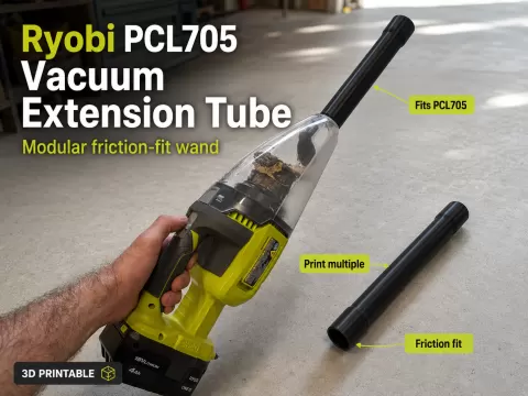 Ryobi PCL705 Vacuum Extension Tube