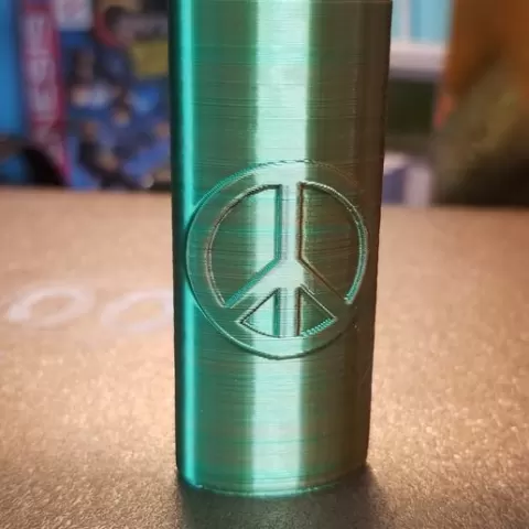 Bic Lighter Case Peace