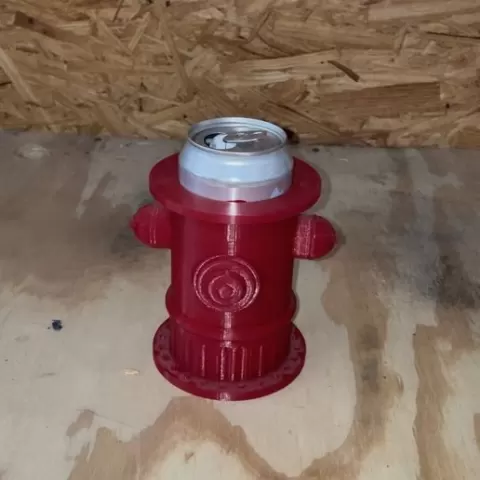 Fire Hydrant Can Holder