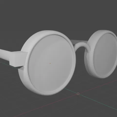 Basic round filled glasses