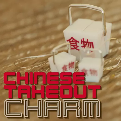Chinese Takeout Charm by Gary