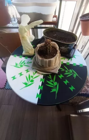 Cover round table ikea 49 cm diameter (scalable, modular)