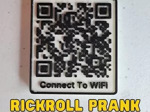 Connect to WiFi Rickroll Prank