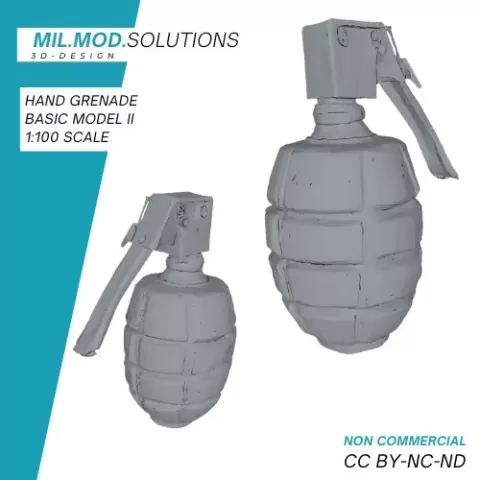 Hand Grenade Basic Model II - Mil Mod Solutions