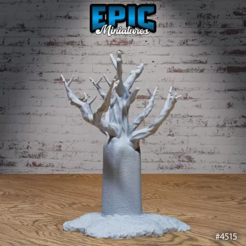 Dry Tree v2 / Safari Environment / African Theme Equipment / Tribal Items / Jungle Utopia Item / Southern Decoration Encounter by Epic-Miniatures