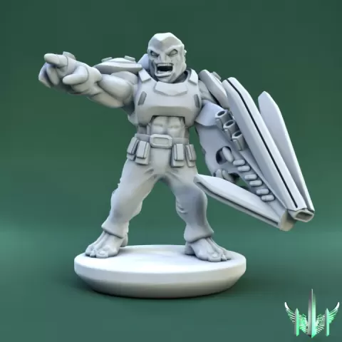 Space Captain Justificer by Triple Spire Workshop